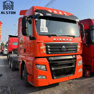 سيتراك C7H 480 حصان 6x4 شاحنة جرار Sitrak LNG شاحنة رأس جرار مستعملة