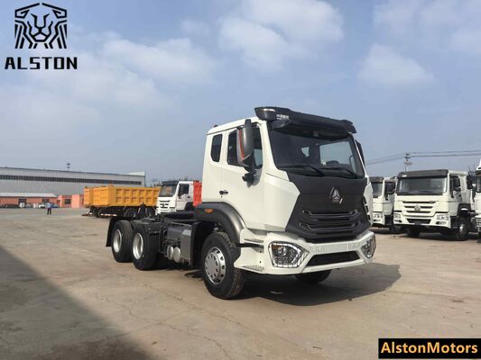 شاحنة جرار سينوتروك هوو N7 6x4 مستعملة 371HP للبيع في غانا