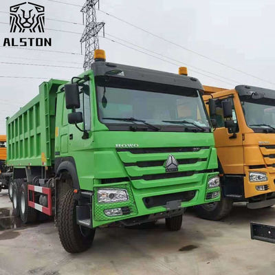 6x4 371hp شاحنة هوو المستخدمة للصناعات المختلفة
