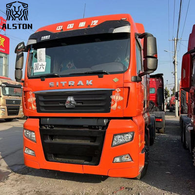 سيتراك C7H 480 حصان 6x4 شاحنة جرار Sitrak LNG شاحنة رأس جرار مستعملة