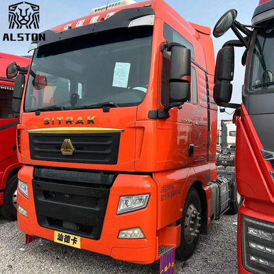 شاحنة جرارية من اليد الثانية Sitrak C7H 6x4 540hp AMT بالنسبة إلى قرغيزستان