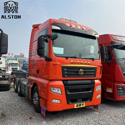 شاحنة جرارية من اليد الثانية Sitrak C7H 6x4 540hp AMT بالنسبة إلى قرغيزستان