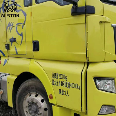 شاحنة سيتراك 6x4 شاحنة جرار 540 حصان مع ZF 16 سرعة