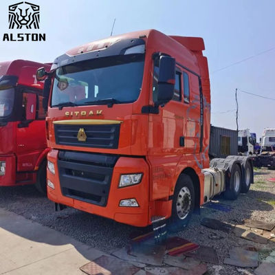 يورو 5 سينوتروك سيتراك شاحنة 10 عجلات شاحنة جرار مستعملة 6x4 رأس مقطورة