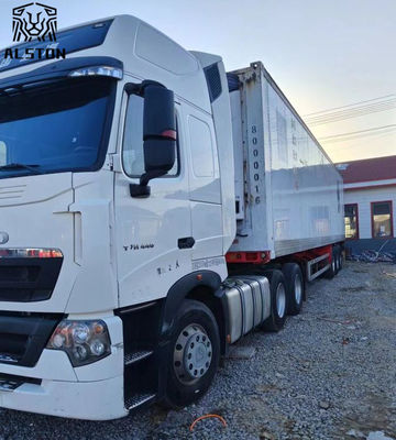 سينوتروك هوو T7H 440 شاحنة رأس جرار مستعملة 6x4 مع ناقل نقل يدوي