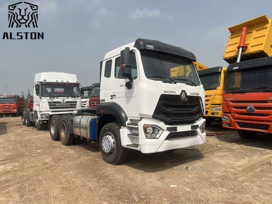 ساينو تراك هوهان N7G سعر الشاحنة، مستعملة شاحنة جرار Howo N7 6x4 371hp 400hp 440hp