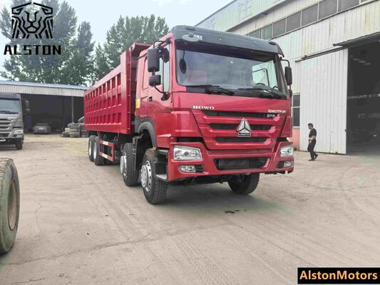 شاحنة هوبو مستعملة 375HP 8x4 للبيع في غينيا