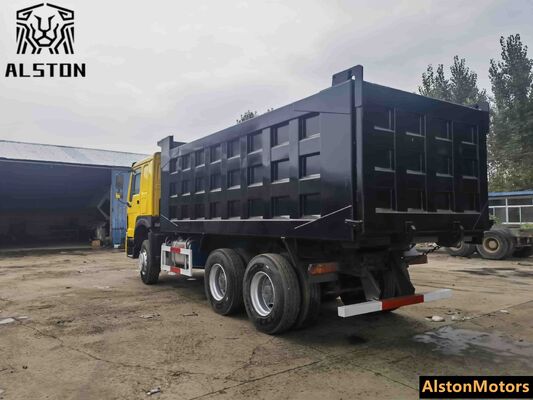 شاحنة HOWO 6x4 مستعملة 371HP يورو 2 LHD للبيع في بوروندي