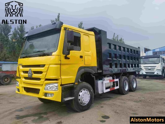 شاحنة HOWO 6x4 مستعملة 371HP يورو 2 LHD للبيع في بوروندي