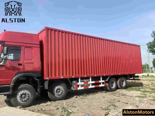 شاحنة سينوتروك هوو 8x4 الشاحنة 371HP للبيع في نيجيريا