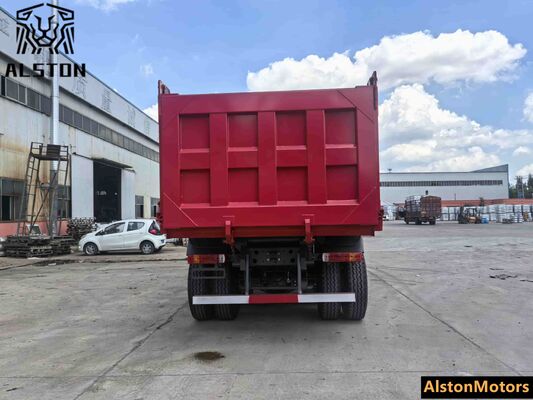 شاحنة قمامة مستعملة حديثة التجديد HOWO 6x4 للبيع∙ 371HP