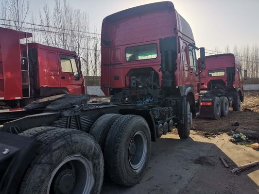 يورو 2 371HP شاحنة جرار سينوتروك 6x4 Howo