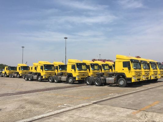 10 Wheeler Howo اليد الثانية محركات رئيسية