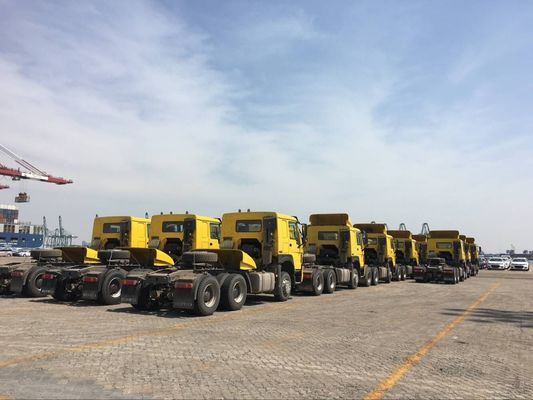 10 Wheeler Howo اليد الثانية محركات رئيسية