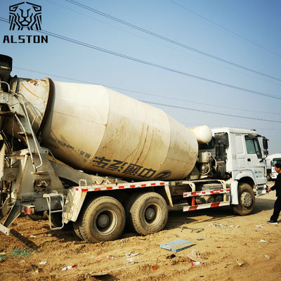 شاحنة خلاطة خرسانة مستعملة Sinotruk Howo 12م3 6x4 LHD 336 حصان