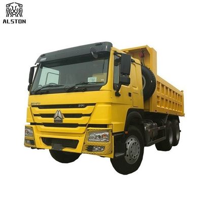شاحنة قلاب مستعملة Sinotruk Howo 6x4 بقوة 336 حصان / 371 حصان وسرعة 78 كم/ساعة