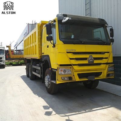شاحنة قلاب مستعملة Sinotruk Howo 6x4 بقوة 336 حصان / 371 حصان وسرعة 78 كم/ساعة