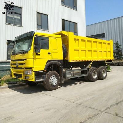 شاحنة قلاب مستعملة Sinotruk Howo 6x4 بقوة 336 حصان / 371 حصان وسرعة 78 كم/ساعة