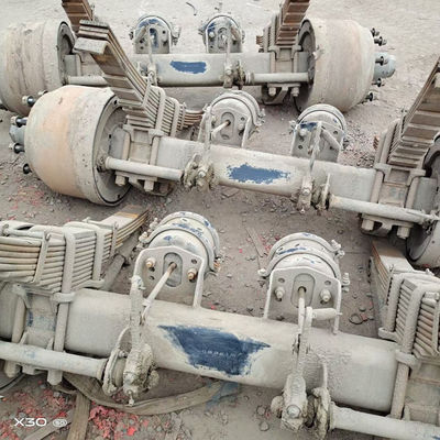 FUWA BPW محور شاحنة مستعمل 16T شاحنة مقطورة قطع الغيار النوع الألماني