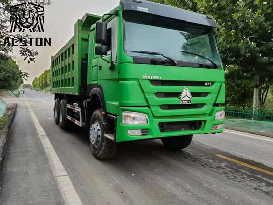 6x4 371hp شاحنة هوو المستخدمة للصناعات المختلفة
