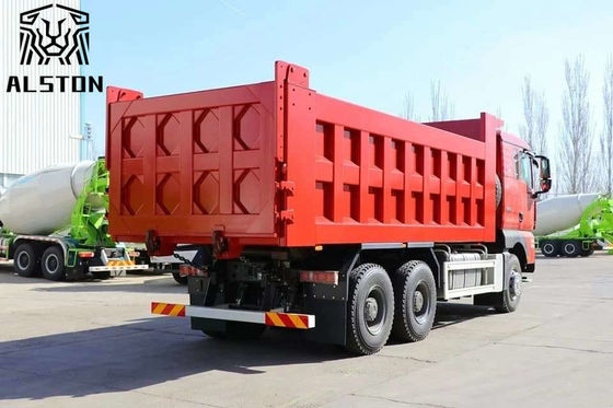 6x4 شاحنات التفريغ مستعملة 19.32M3 شاحنة هوو المستخدمة لإنتاج الفحم