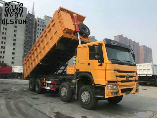 شاحنة قلاب صينية مستعملة سينو هاوو 50 طن 8x4 12 عجلة للبيع