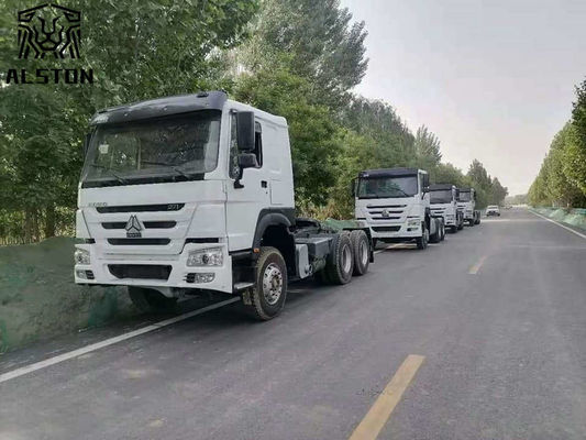 شاحنة جرار هوو 6x4 ، رأس مقطورة مستعملة من سينو تراك هوو