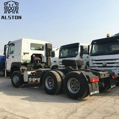 شاحنة جرار مستعملة 6x4 ، رأس جرار Sinotruck Howo