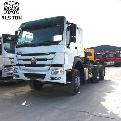 شاحنة جرار مستعملة 6x4 ، رأس جرار Sinotruck Howo